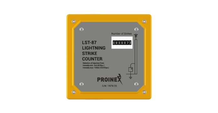 LST-87 Lightning Strike Counter - Proinex